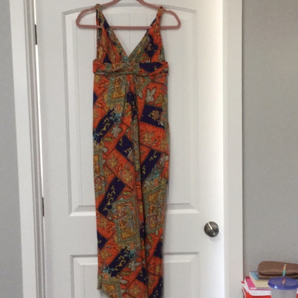 Summer print maxi dress from T-bags for Scoop NYC